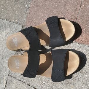Dansko sandals black 39